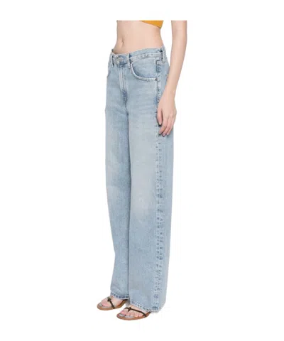 AGOLDE BELT-LOOP JEANS