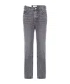 Agolde Belt-loop Jeans In Gray