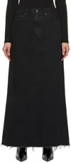 Agolde Hilla Denim Maxi Skirt