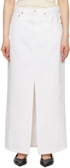 Shop Agolde Belt Loop Skirt