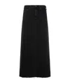 Agolde Hilla Denim Maxi Skirt