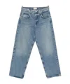 Agolde Magnus Button Jeans In Blue