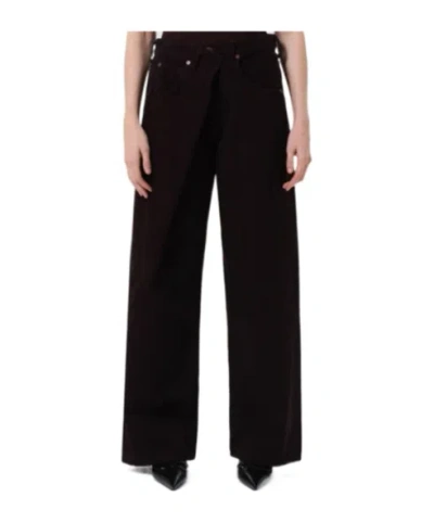 AGOLDE BELT-LOOP JEANS