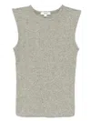 Agolde Binx Tank Celery In 灰色
