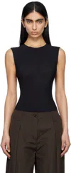Agolde Black Aura Bodysuit In Black