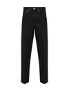 Agolde 80s High-rise Straight-leg Jeans In Black