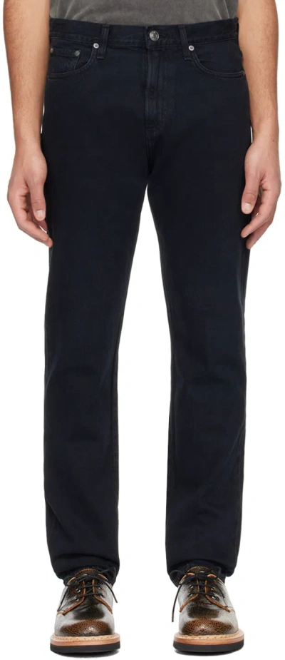 Agolde Black Curtis Jeans In Crushed (marble Od Blk)