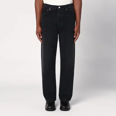 AGOLDE AGOLDE BLACK JEANS IN ORGANIC DENIM