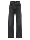 Agolde Low Slung Baggy Jeans In Black