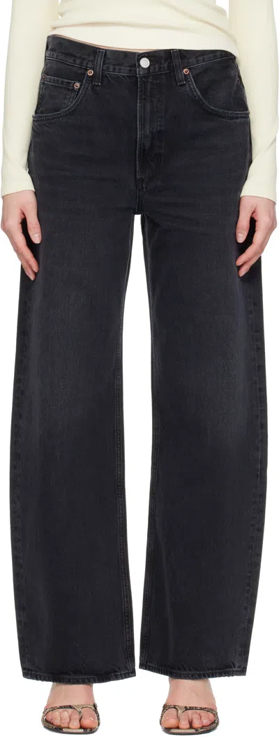 Agolde Black Low Curve Jeans