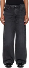 Agolde Low Slung Baggy Jeans In Paradox