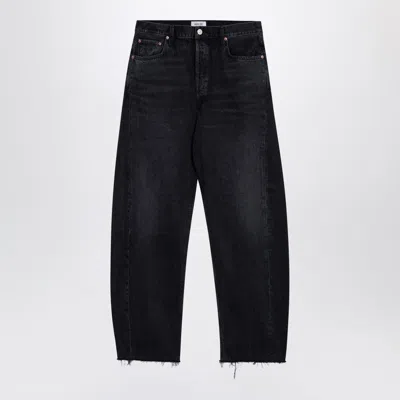 AGOLDE AGOLDE BLACK LUNA JEANS IN ORGANIC DENIM