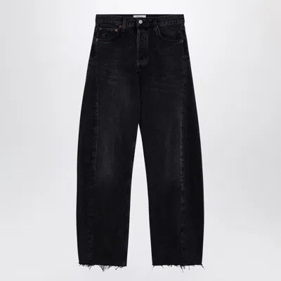 Agolde Black Luna Jeans In Organic Denim