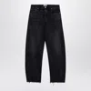 AGOLDE BLACK LUNA JEANS IN ORGANIC DENIM