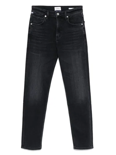 Agolde Black Straight Jeans