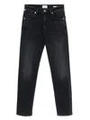 Agolde Black Straight Jeans