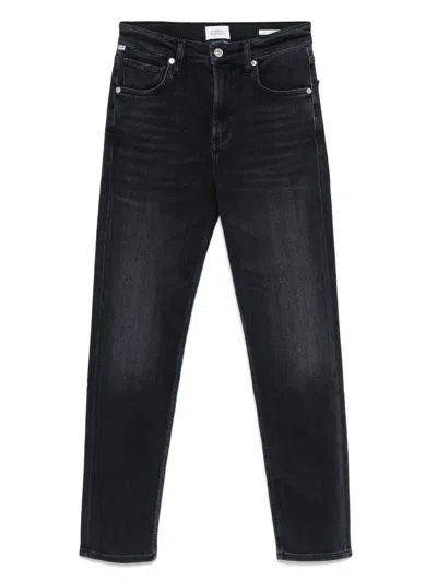 AGOLDE BLACK STRAIGHT JEANS