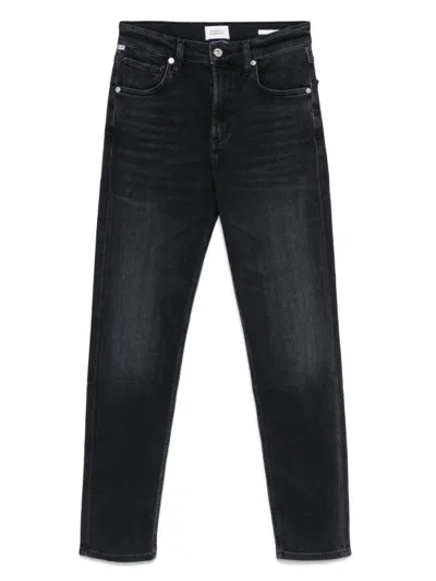 AGOLDE BLACK STRAIGHT JEANS