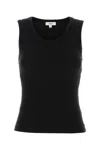 Agolde Binx Ribbed Stretch-lyocell And Organic Cotton-blend Tank