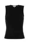 Agolde Black Stretch Lyocell Blend Binx Tank Top