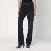AGOLDE AGOLDE BLACK V WAIST KELLY JEANS IN RECYCLED DENIM