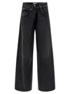 Agolde Black Vana Jeans In Black