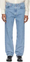 Agolde Black Waldon Jeans In Blue