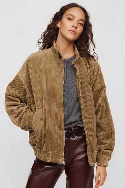 Agolde Blair Jacket In Brown