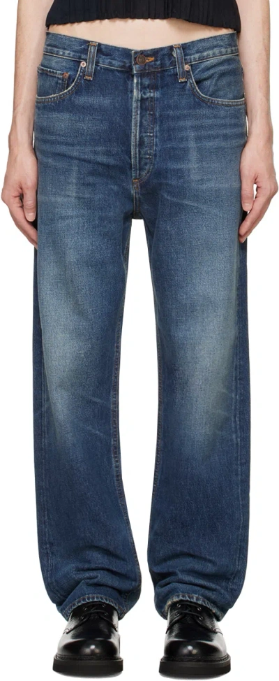 AGOLDE BLUE 90'S JEANS