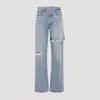 Agolde Blue Amryn Cotton Jeans In Blue