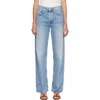 Agolde Non-stretch Jeans In Brink (md Vnt Ind W/