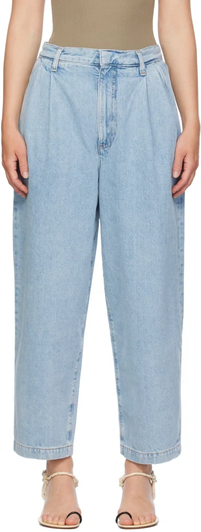 AGOLDE BLUE BECKER JEANS