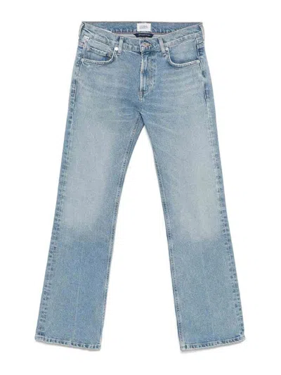 Agolde Blue Cotton Denim Jeans
