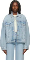 Agolde Denim Dalton Balloon Jacket With In Soul (med Wsh Ind)