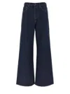 Agolde Low Curve Rigid Mid-rise Tapered Jeans In Blue