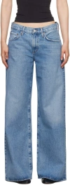 Agolde Women's Straight Boyfriend Jeans In Showdown