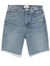 Agolde Blue 90s Denim Shorts