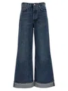 Agolde Dame Jeans In Blue