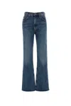Agolde Parker Easy Straight Jean In Placebo In Blue