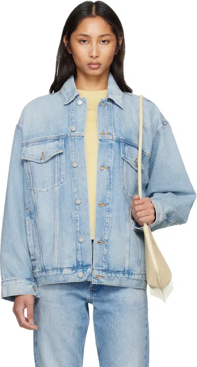 Agolde Blue Evin Denim Jacket