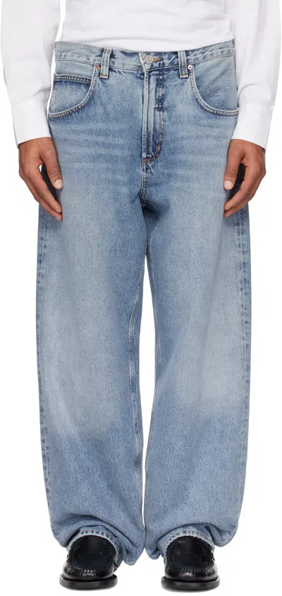 AGOLDE BLUE FUSION JEANS