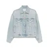 Agolde Buttoned Long-sleeved Denim Jacket
