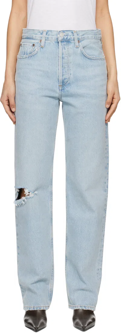 AGOLDE BLUE KELLY JEANS