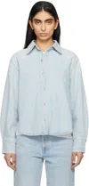 Agolde Laurel Shirt In Cluster (pale Vint I