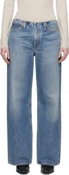 Agolde Blue Lex Jeans In Swing