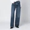 Agolde Blue Regenerated Denim Jeans In Blue