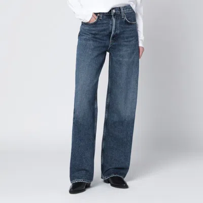Agolde Blue Regenerated Denim Jeans