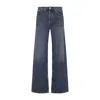 Agolde Harper Stretch Denim Jeans In Blue