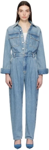 AGOLDE BLUE SILKA DENIM JUMPSUIT