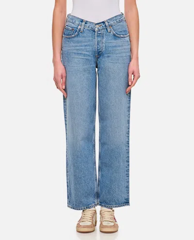 Agolde Blue V Front Jeans